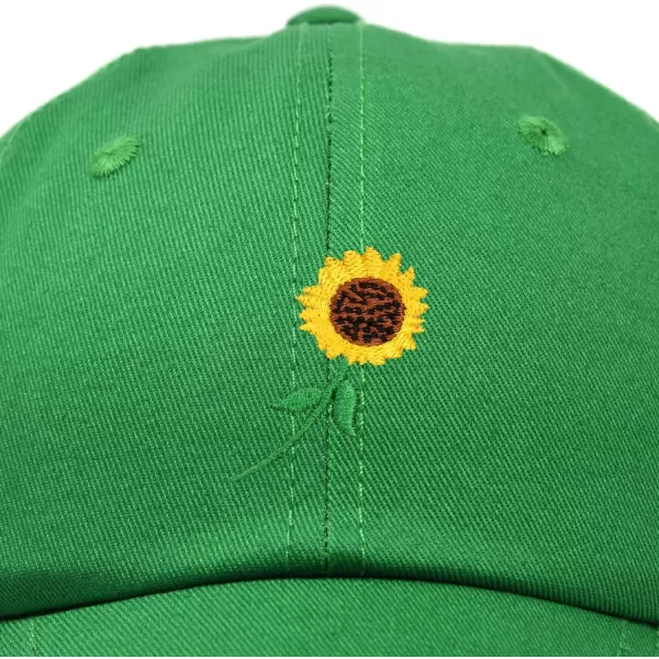 DALIX Sunflower Hat Womens Floral Baseball Cap