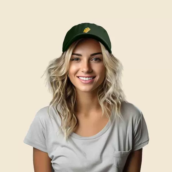 DALIX Taco Embroidered Dad Cap Cotton Baseball Hat Women