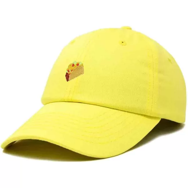 DALIX Taco Embroidered Dad Cap Cotton Baseball Hat Women
