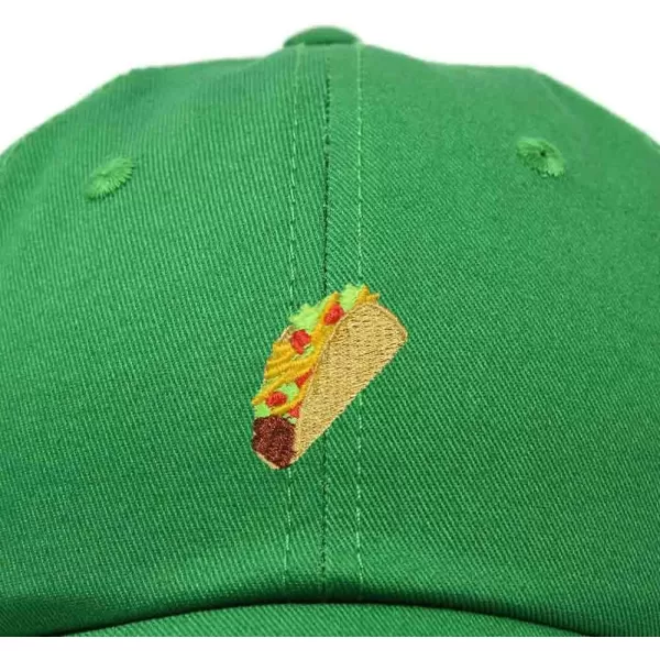 DALIX Taco Embroidered Dad Cap Cotton Baseball Hat Women