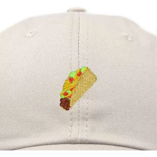 DALIX Taco Embroidered Dad Cap Cotton Baseball Hat Women