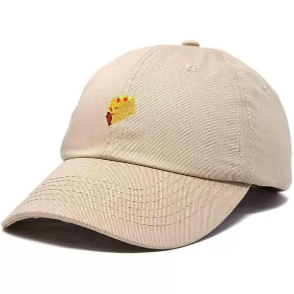 DALIX Taco Embroidered Dad Cap Cotton Baseball Hat Women