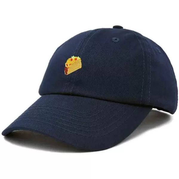 DALIX Taco Embroidered Dad Cap Cotton Baseball Hat Women