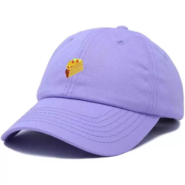 DALIX Taco Embroidered Dad Cap Cotton Baseball Hat Women