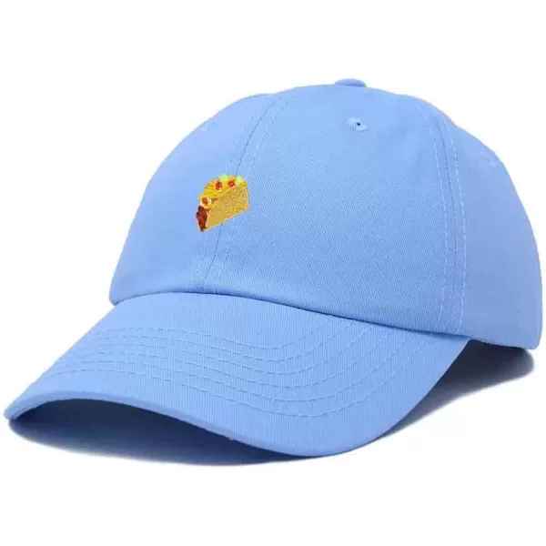 DALIX Taco Embroidered Dad Cap Cotton Baseball Hat Women