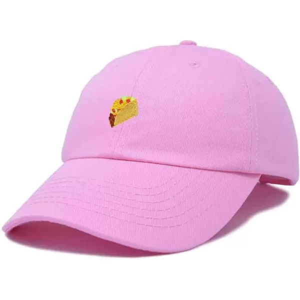 DALIX Taco Embroidered Dad Cap Cotton Baseball Hat Women