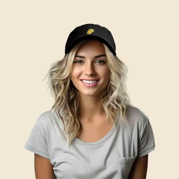 DALIX Taco Embroidered Dad Cap Cotton Baseball Hat Women