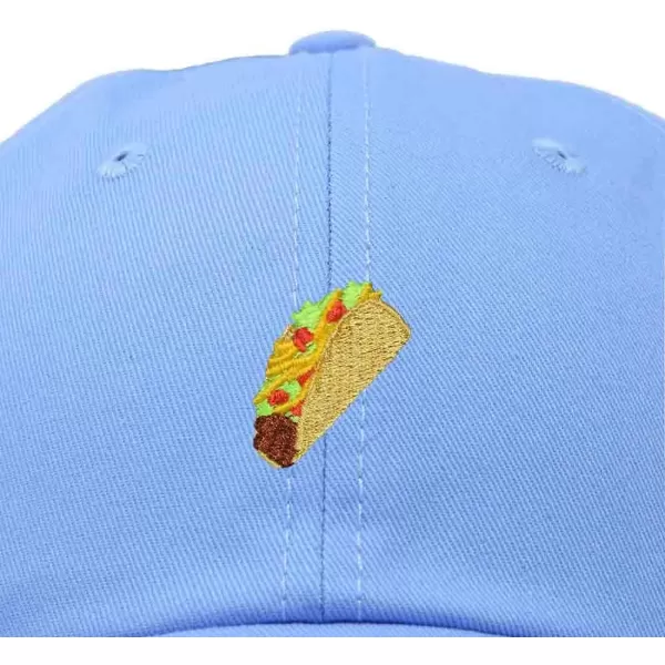 DALIX Taco Embroidered Dad Cap Cotton Baseball Hat Women