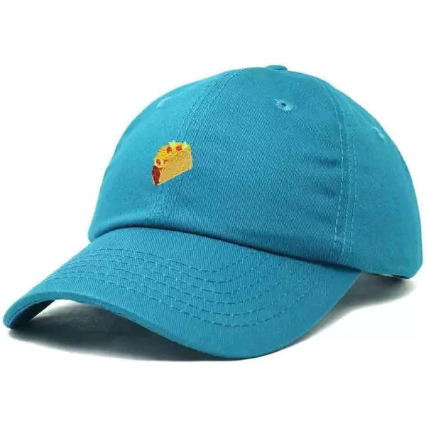 DALIX Taco Embroidered Dad Cap Cotton Baseball Hat Women