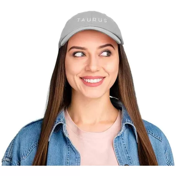 DALIX Taurus Dad Hat Embroidered Zodiac Astrology Cotton Baseball Cap
