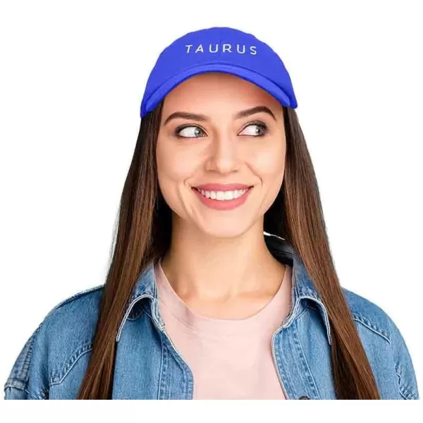 DALIX Taurus Dad Hat Embroidered Zodiac Astrology Cotton Baseball Cap