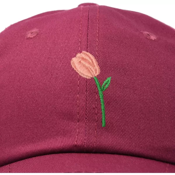 DALIX Tulip Hat Womens Floral Collection Baseball Cap