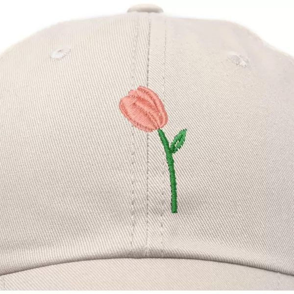 DALIX Tulip Hat Womens Floral Collection Baseball Cap