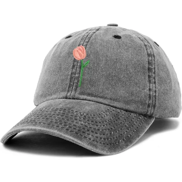 DALIX Tulip Hat Womens Floral Collection Baseball Cap