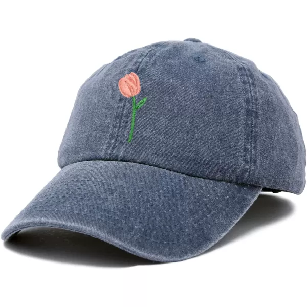 DALIX Tulip Hat Womens Floral Collection Baseball Cap