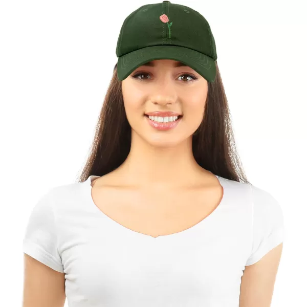 DALIX Tulip Hat Womens Floral Collection Baseball Cap