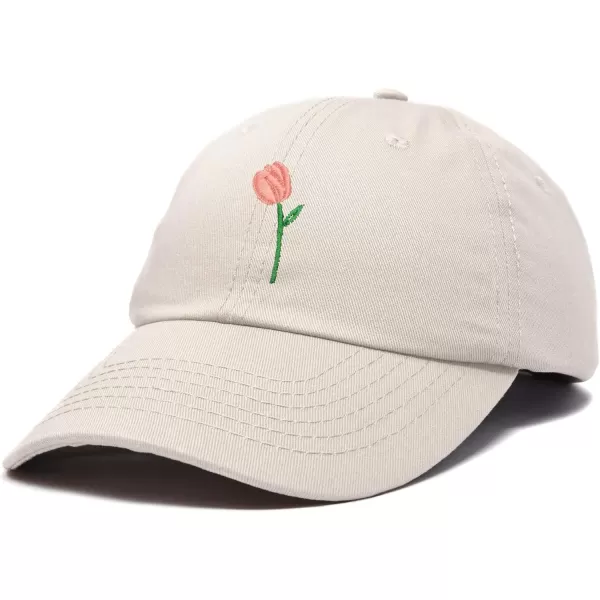 DALIX Tulip Hat Womens Floral Collection Baseball Cap