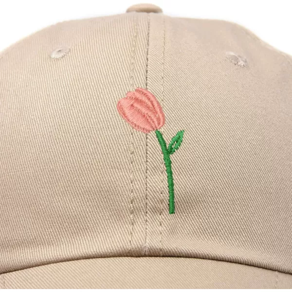 DALIX Tulip Hat Womens Floral Collection Baseball Cap