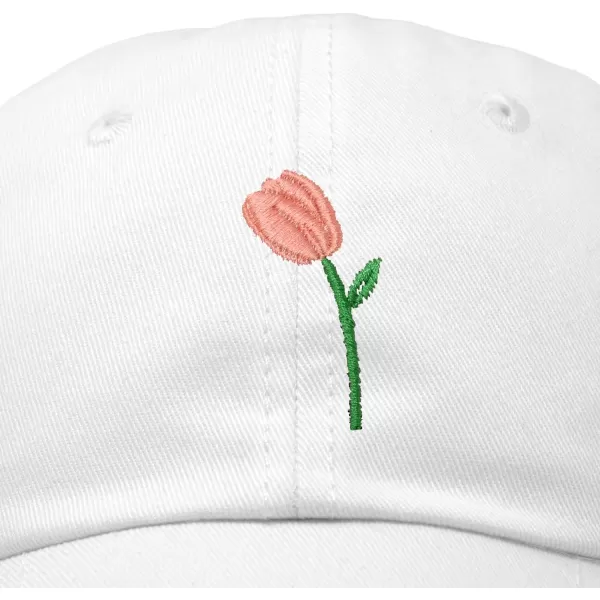 DALIX Tulip Hat Womens Floral Collection Baseball Cap