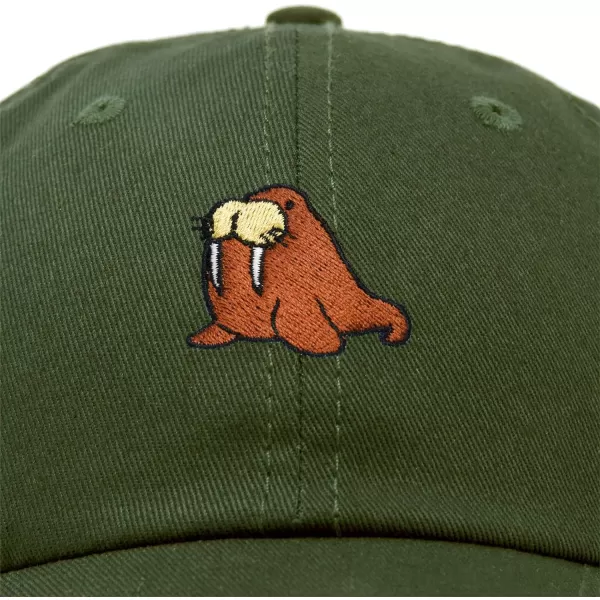 DALIX Walrus Embroidery Dad Hat Baseball Cap Mens Womens