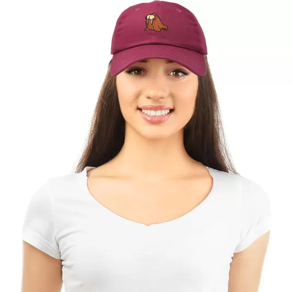 DALIX Walrus Embroidery Dad Hat Baseball Cap Mens Womens