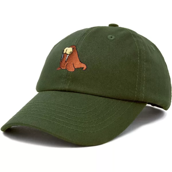 DALIX Walrus Embroidery Dad Hat Baseball Cap Mens Womens