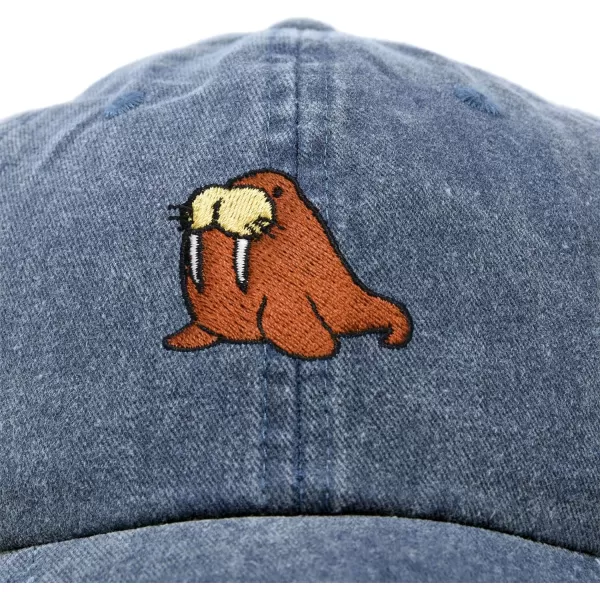 DALIX Walrus Embroidery Dad Hat Baseball Cap Mens Womens