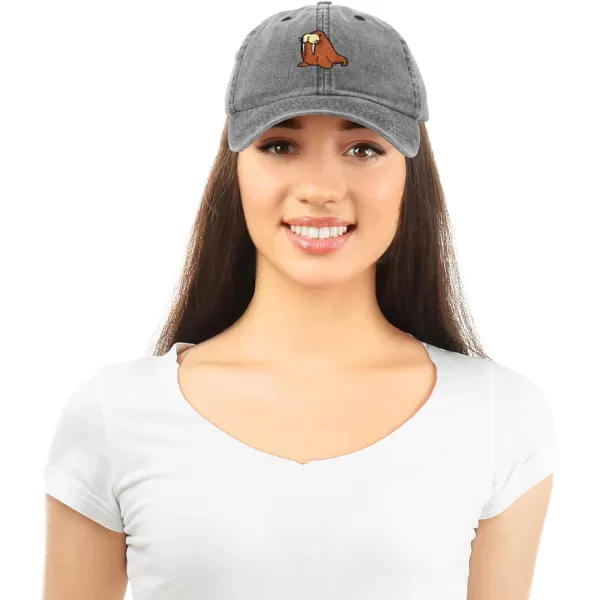 DALIX Walrus Embroidery Dad Hat Baseball Cap Mens Womens