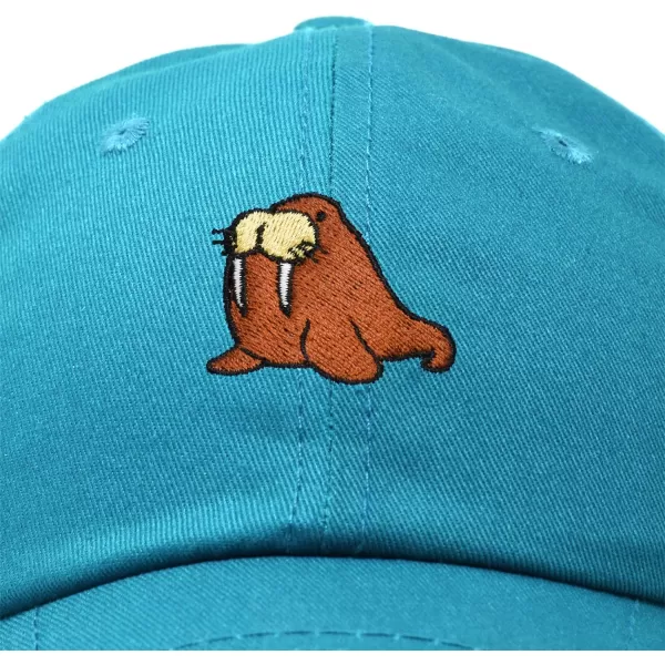 DALIX Walrus Embroidery Dad Hat Baseball Cap Mens Womens