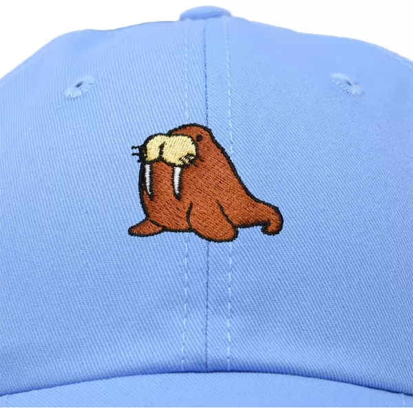 DALIX Walrus Embroidery Dad Hat Baseball Cap Mens Womens