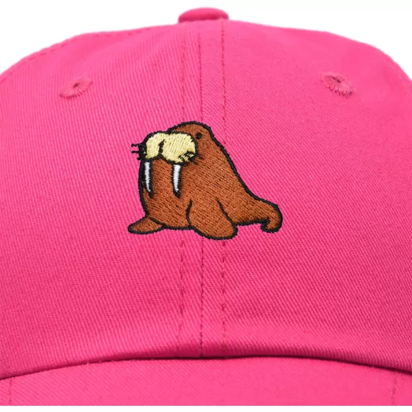 DALIX Walrus Embroidery Dad Hat Baseball Cap Mens Womens