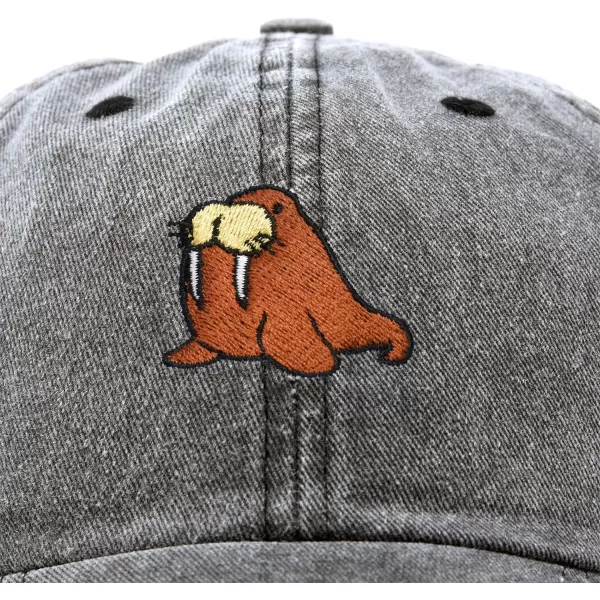 DALIX Walrus Embroidery Dad Hat Baseball Cap Mens Womens