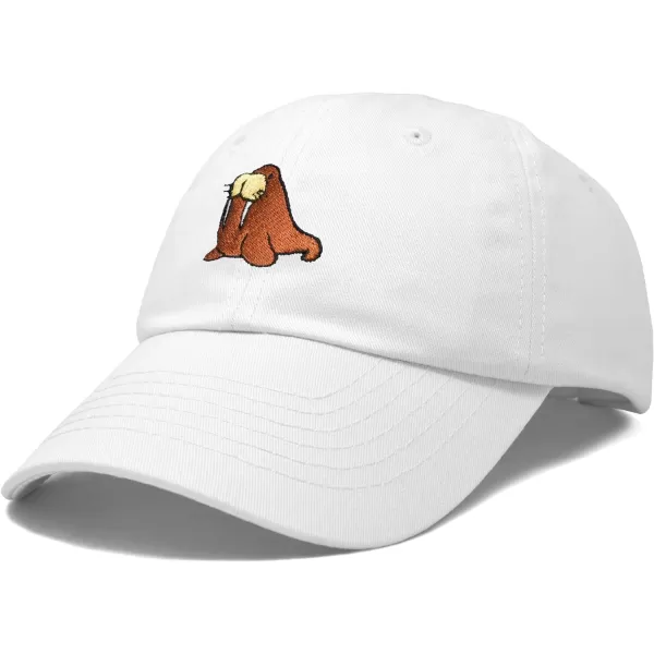 DALIX Walrus Embroidery Dad Hat Baseball Cap Mens Womens