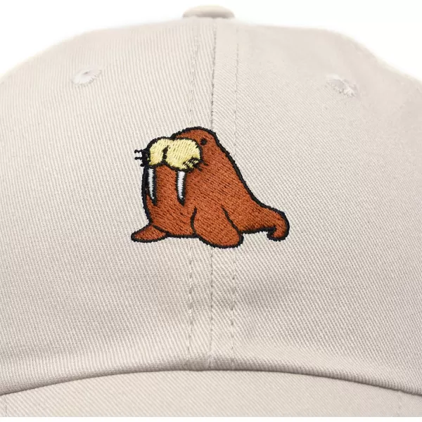 DALIX Walrus Embroidery Dad Hat Baseball Cap Mens Womens