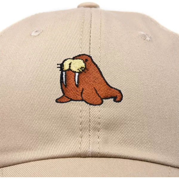 DALIX Walrus Embroidery Dad Hat Baseball Cap Mens Womens
