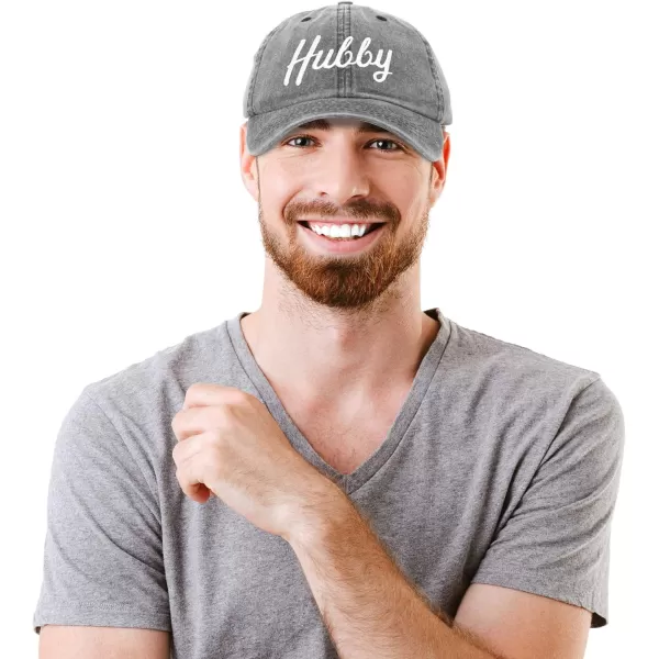 DALIX Wifey Hubby Couples Dad Hats Baseball Caps Married Gift Set of 2