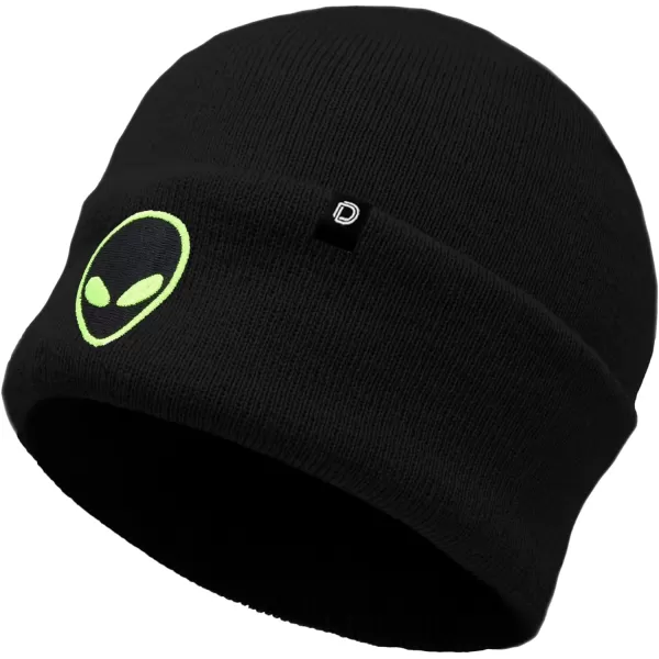 DALIX Winter Cap E.T. Alien Beanie Embroidered Hat