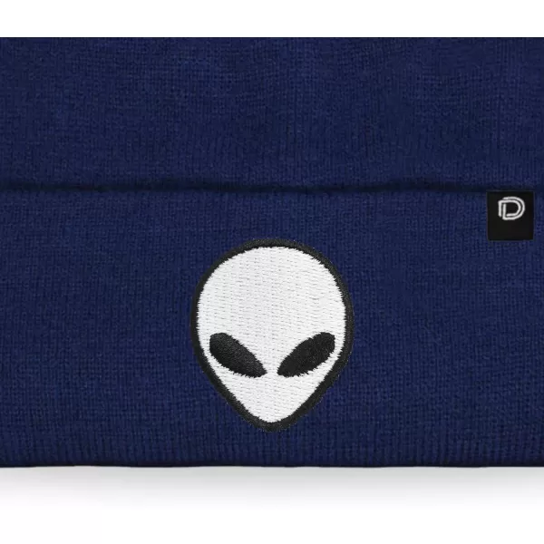 DALIX Winter Cap E.T. Alien Beanie Embroidered Hat