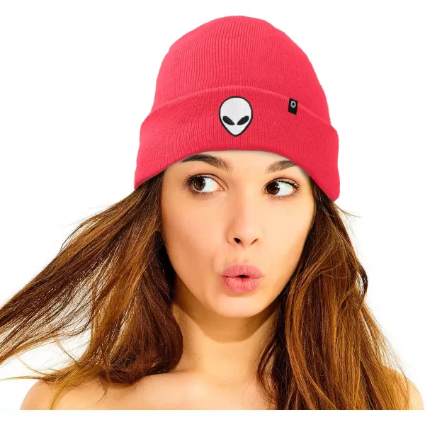 DALIX Winter Cap E.T. Alien Beanie Embroidered Hat