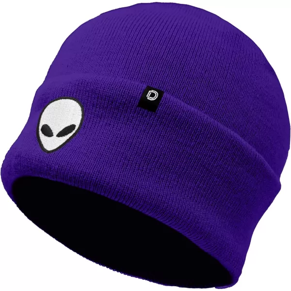 DALIX Winter Cap E.T. Alien Beanie Embroidered Hat