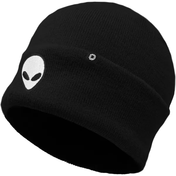 DALIX Winter Cap E.T. Alien Beanie Embroidered Hat