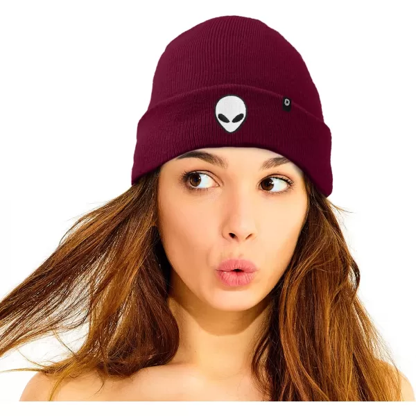DALIX Winter Cap E.T. Alien Beanie Embroidered Hat