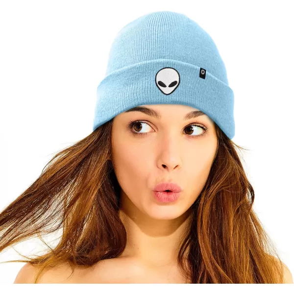 DALIX Winter Cap E.T. Alien Beanie Embroidered Hat