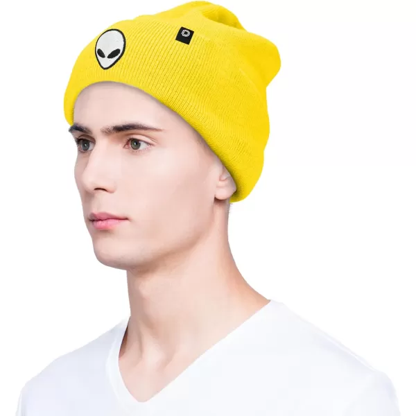 DALIX Winter Cap E.T. Alien Beanie Embroidered Hat