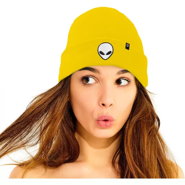 DALIX Winter Cap E.T. Alien Beanie Embroidered Hat
