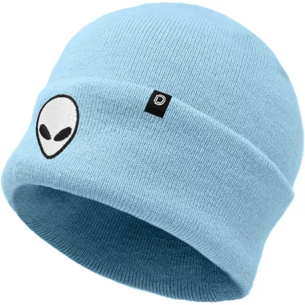 DALIX Winter Cap E.T. Alien Beanie Embroidered Hat