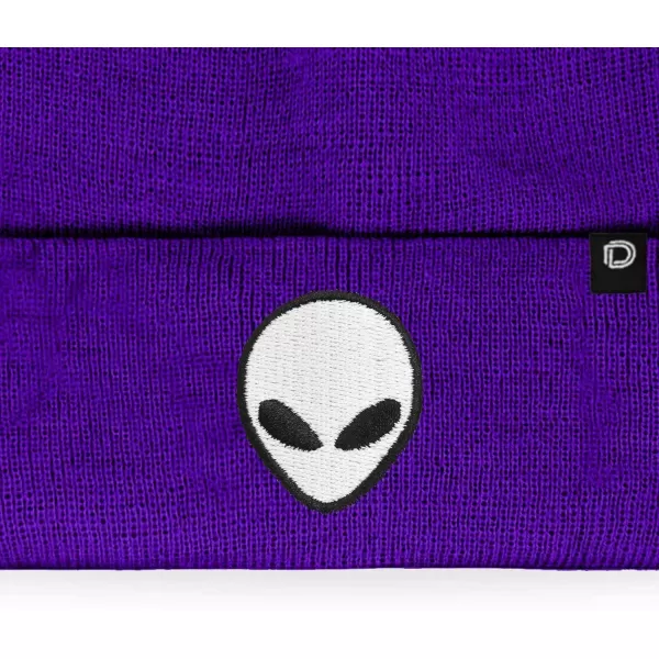 DALIX Winter Cap E.T. Alien Beanie Embroidered Hat