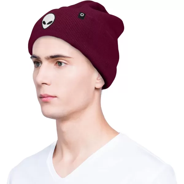DALIX Winter Cap E.T. Alien Beanie Embroidered Hat