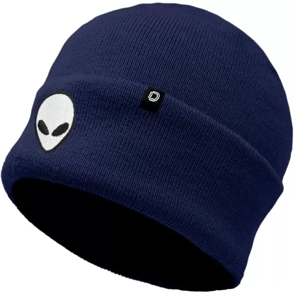 DALIX Winter Cap E.T. Alien Beanie Embroidered Hat