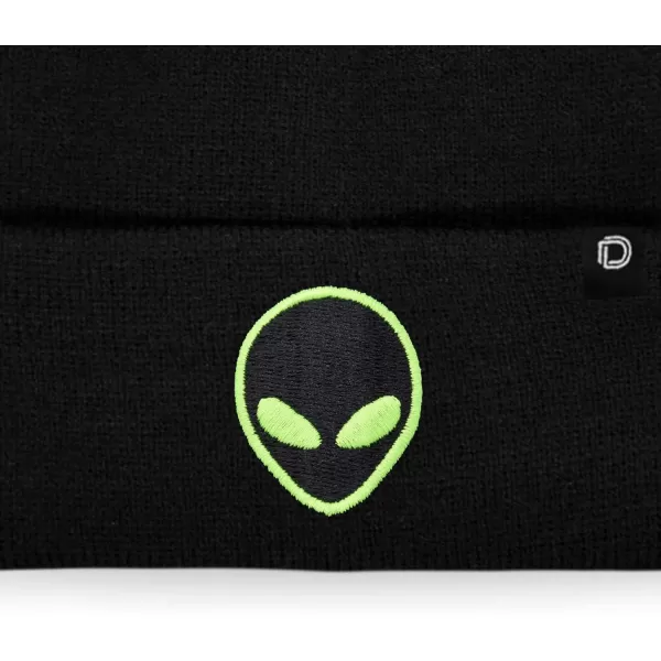 DALIX Winter Cap E.T. Alien Beanie Embroidered Hat